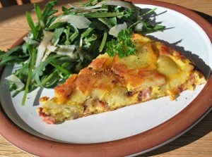 Spanish Tortilla with Bacon